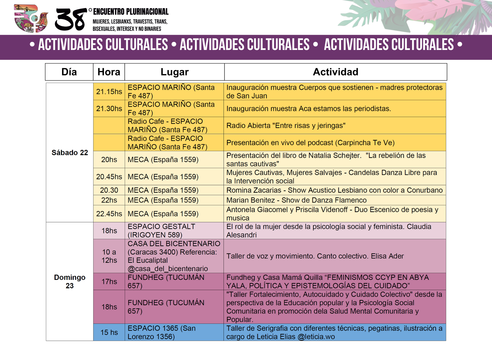 Actividad Cultural 4